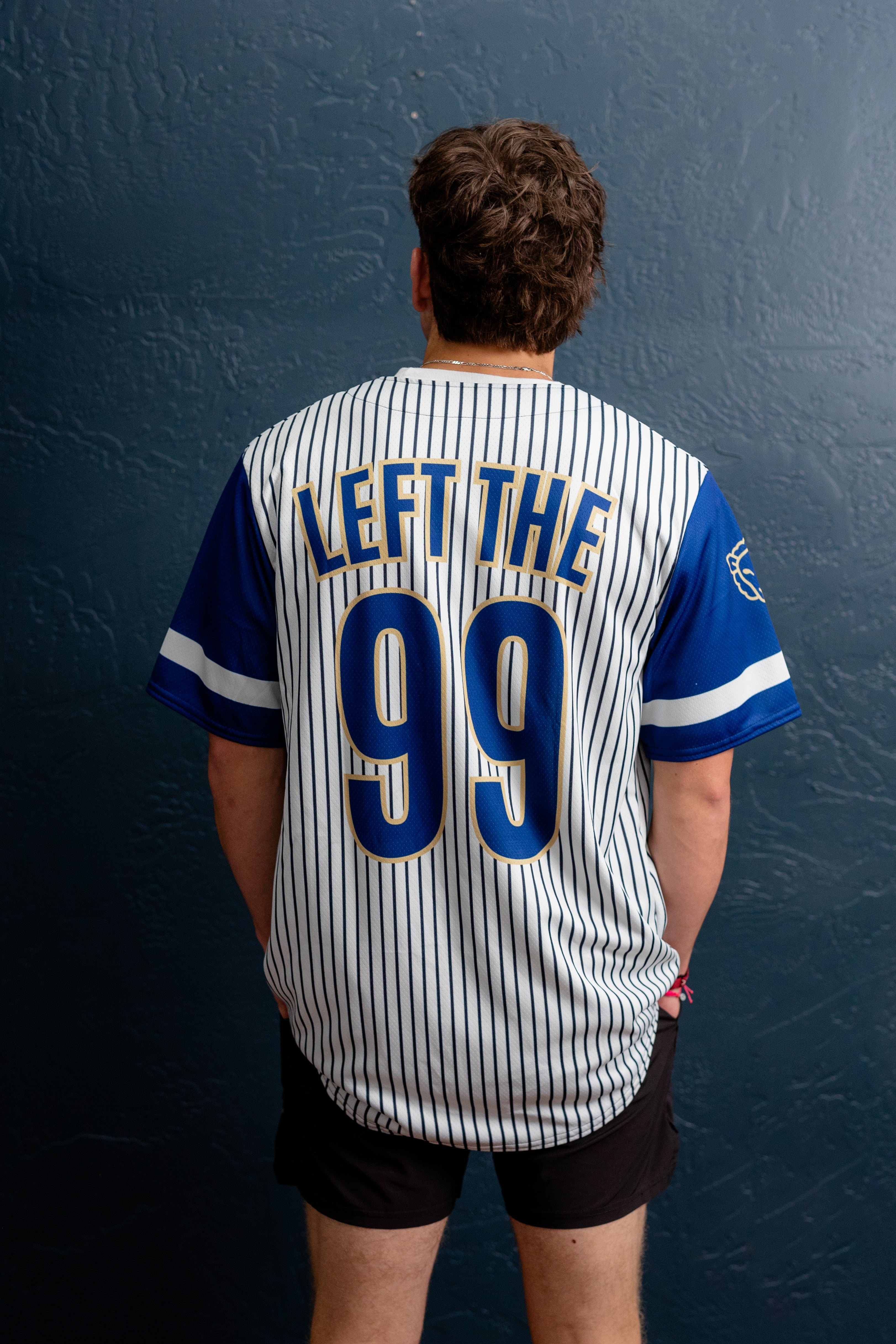 Lost Sheep Baseball Jersey Blue