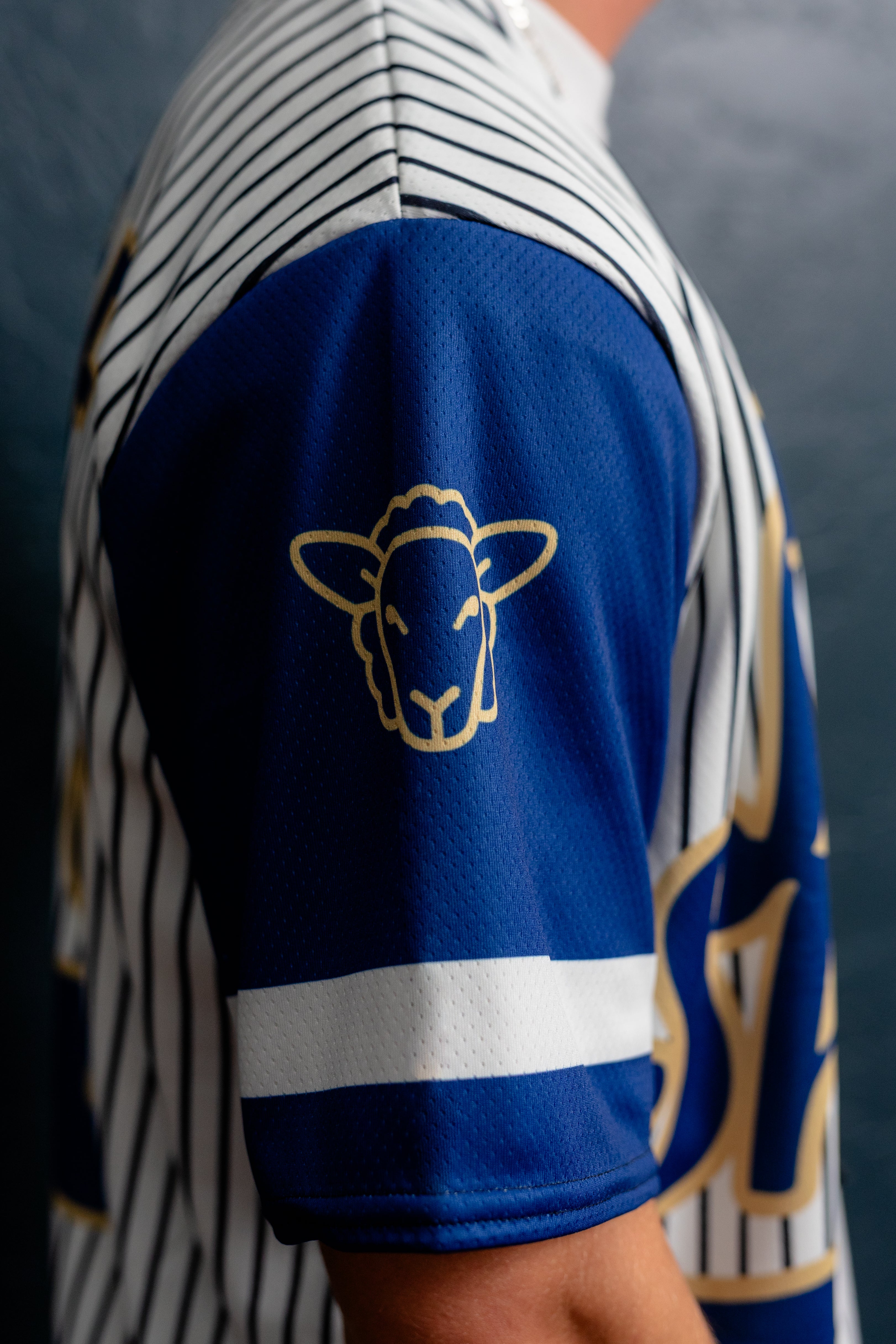 Lost Sheep Baseball Jersey Blue