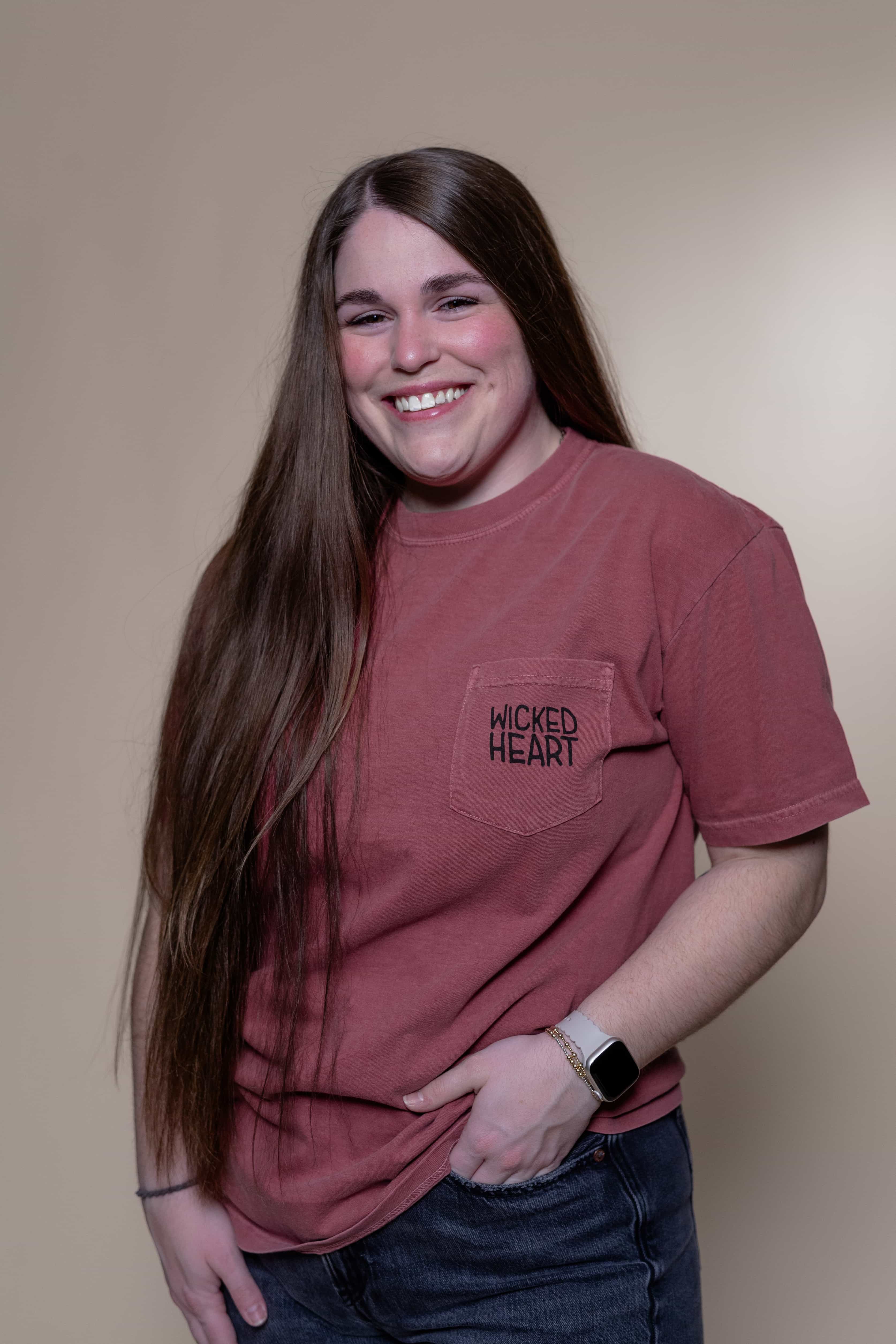 Religious Pocket Shirt from Faith based Christian company, Christian Shirts Shop.
Graphic: Don't Follow Your Heart. It is desperately wicked. Jeremiah 17.9
Color: Brick
Brand: Comfort Colors