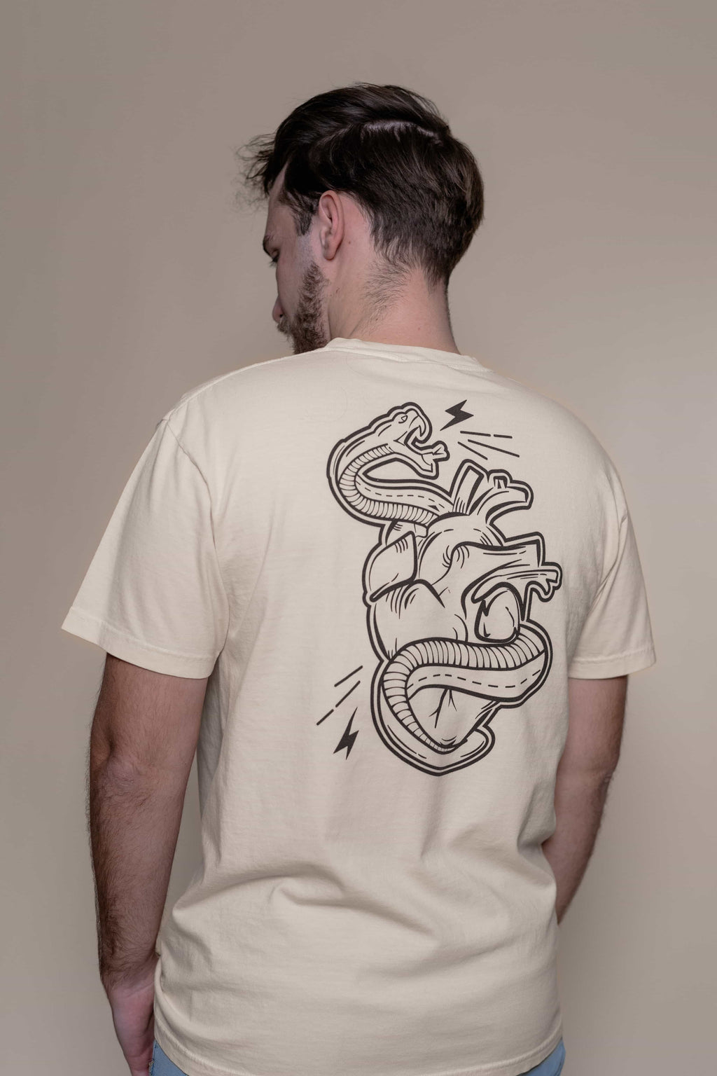Religious Sweatshirt from Faith based Christian company, Christian Shirts Shop.
Graphic: Wicked Heart Jeremiah 17:9
Color: Ivory
Brand: Comfort Colors